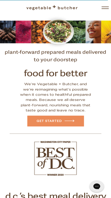 vegetableandbutcher.com