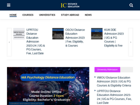 'icdistanceeducation.com' screenshot