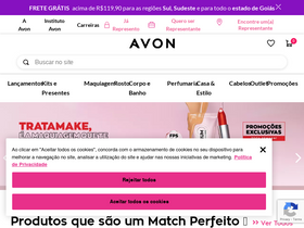 'avoncomigo.avon.com.br' screenshot