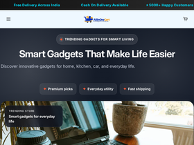 allinonecart.in homepage screenshot