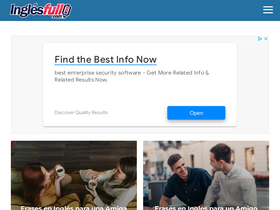 'inglesfull.com' screenshot