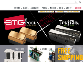 'emgpickups.com' screenshot