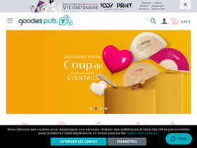 'goodiespub.fr' screenshot