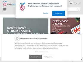 'berrybase.de' screenshot