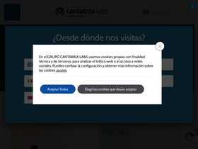'cantabrialabs.com' screenshot