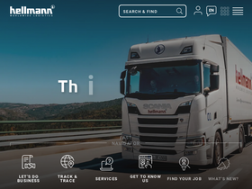 'hellmann.com' screenshot