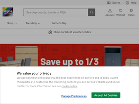 'argos.co.uk' screenshot