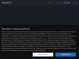 'hopaj.pl' screenshot
