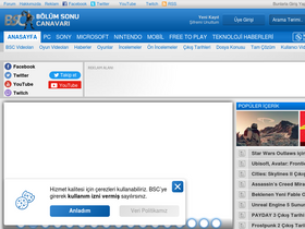 'bolumsonucanavari.com' screenshot