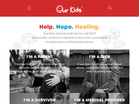 'ourkidscenter.com' screenshot