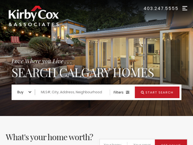 'kirbycox.com' screenshot