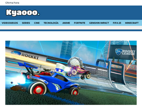 'kyaooo.net' screenshot