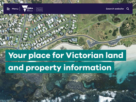 'land.vic.gov.au' screenshot