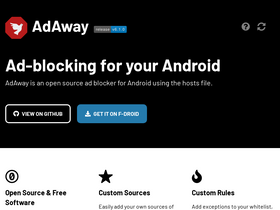 'adaway.org' screenshot
