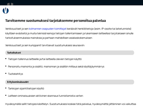 'verkkouutiset.fi' screenshot