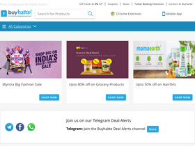 'buyhatke.com' screenshot