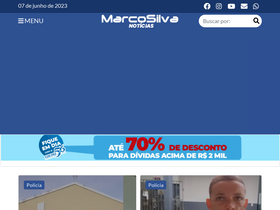 'blogdomarcosilva.com.br' screenshot
