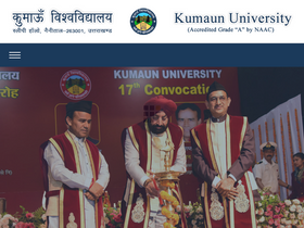 'kunainital.ac.in' screenshot