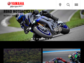'yamaha-motor.com.au' screenshot