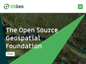 'osgeo.org' screenshot