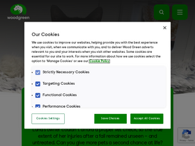 'woodgreen.org.uk' screenshot