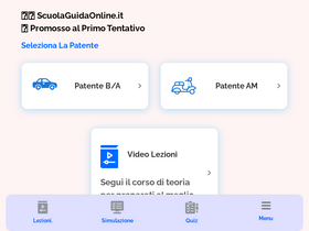 'scuolaguidaonline.it' screenshot