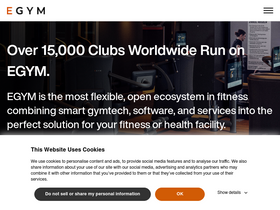 'egym.com' screenshot