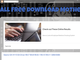 'all-driver-motherboard.blogspot.com' screenshot