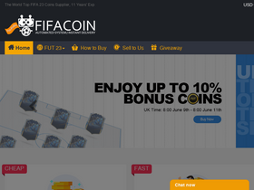 'fifacoin.com' screenshot
