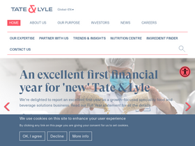 'tateandlyle.com' screenshot