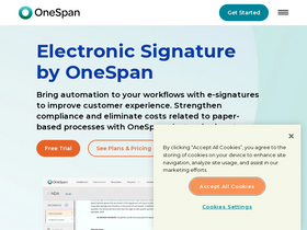 'esignlive.com' screenshot