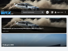 'clubwrx.net' screenshot