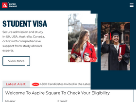 'aspiresquare.com' screenshot