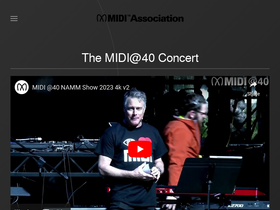 'midi.org' screenshot