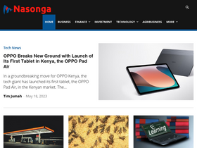 'nasonga.com' screenshot