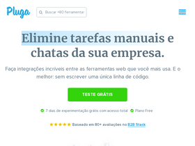 'pluga.co' screenshot