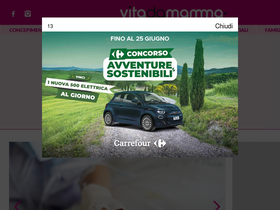 'vitadamamma.com' screenshot