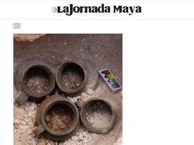 'lajornadamaya.mx' screenshot