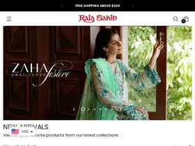 'rajasahib.com' screenshot