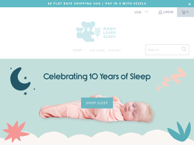 babylovessleepco.com homepage screenshot