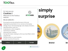 'tootbus.com' screenshot