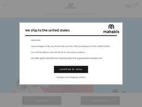 'mahabis.com' screenshot