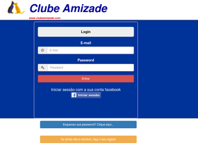'clubeamizade.com' screenshot