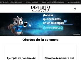 Tienda Colombia website screenshot