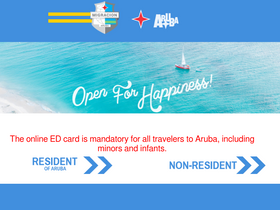 'edcardaruba.aw' screenshot