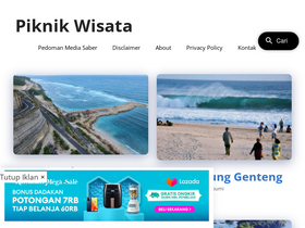 'piknikwisata.com' screenshot