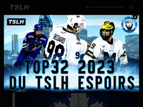 'toutsurlehockey.com' screenshot