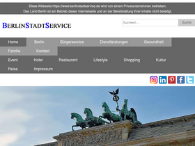 'berlinstadtservice.de' screenshot