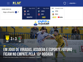 'lnfoficial.com.br' screenshot