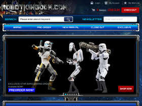 'robotkingdom.com' screenshot